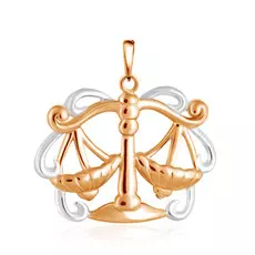 Подвеска знак зодиака Весы 01Д0110710Р
