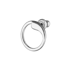 Серьга одиночная из серебра IR-E1-CIC-PIC-S