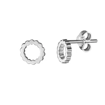 Серьга одиночная из серебра MM-ESGDS