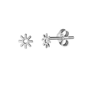 Серьга одиночная из серебра MM-ESSS