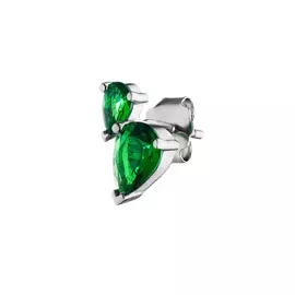 Серьга одиночная из серебра XE02970-gr