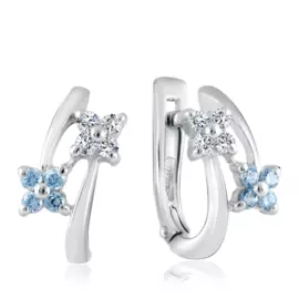 Серьги детские из серебра 94020112