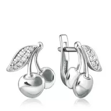 Серьги детские из серебра 94020163