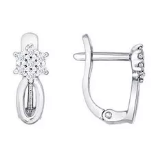 Серьги детские из серебра 94021370