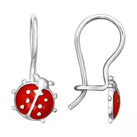 Серьги детские из серебра 94021634