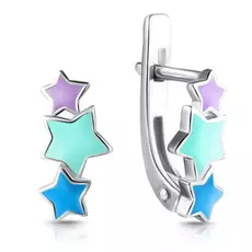 Серьги детские из серебра С608-1153М1