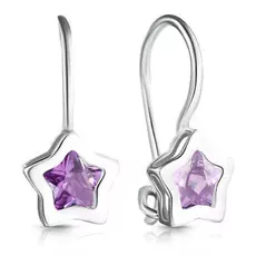 Серьги детские из серебра С630-1137Фл