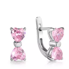 Серьги детские из серебра С630-1214Роз