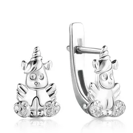 Серьги детские из серебра С630-1299