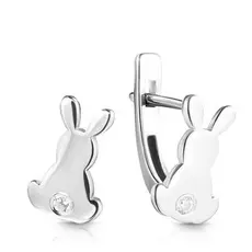 Серьги детские из серебра С630-1305