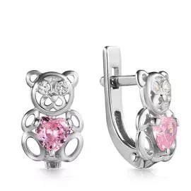 Серьги детские из серебра С630-540М5