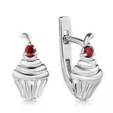 Серьги детские из серебра С630-839Тмк