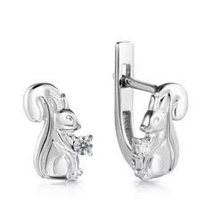 Серьги детские из серебра С630-842