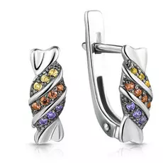 Серьги детские из серебра С634-1526М3