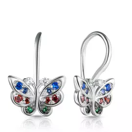 Серьги детские из серебра С634-407М2