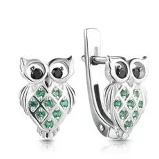 Серьги детские из серебра С634-415М20