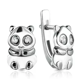 Серьги детские из серебра С634-704