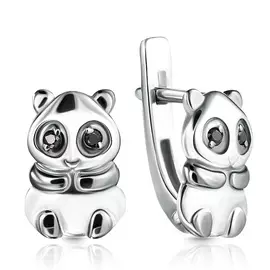 Серьги детские из серебра С634-704Ч