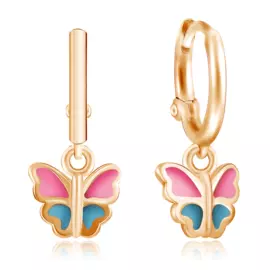 Серьги детские из золота 01С016143Э