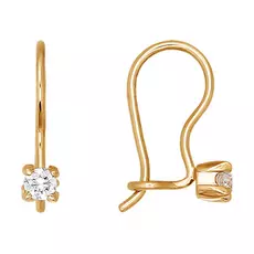 Серьги детские из золота 020596