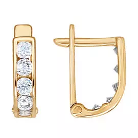 Серьги детские из золота 021499