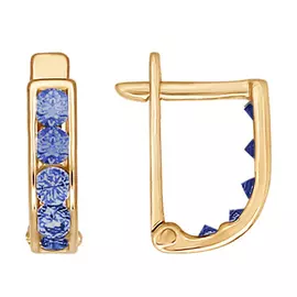 Серьги детские из золота 021500