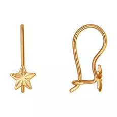 Серьги детские из золота 021631