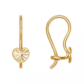 Серьги детские из золота 021633