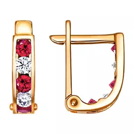 Серьги детские из золота 021871