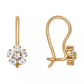 Серьги детские из золота 022674