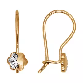 Серьги детские из золота 026311