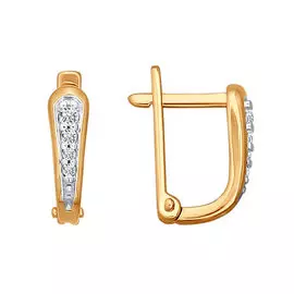 Серьги детские из золота 026485