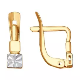 Серьги детские из золота 027749