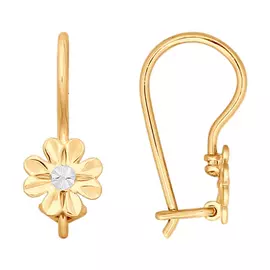 Серьги детские из золота 027797