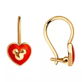 Серьги детские из золота 029120