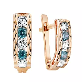 Серьги детские из золота 12-0506а