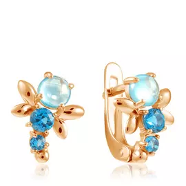 Серьги детские из золота 16611372000