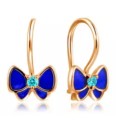 Серьги детские из золота 16611374000