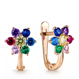 Серьги детские из золота 16611418000