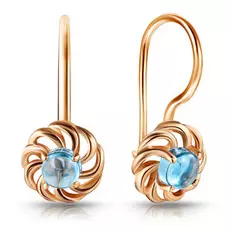 Серьги детские из золота 16611426000