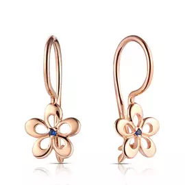 Серьги детские из золота 21127-102