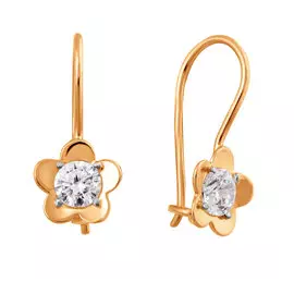 Серьги детские из золота 21-0997-11-01