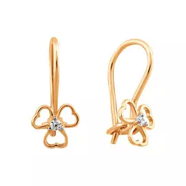 Серьги детские из золота 21-1113-11-01