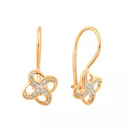 Серьги детские из золота 21-1220-11-01