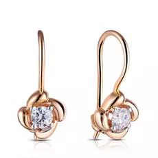 Серьги детские из золота 26611558000