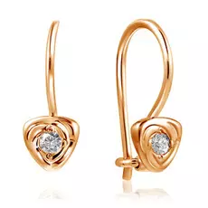 Серьги детские из золота 26611559000