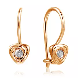 Серьги детские из золота 26611559000