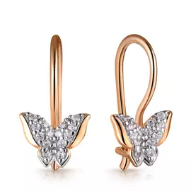 Серьги детские из золота 26611629000