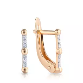 Серьги детские из золота 26611648000