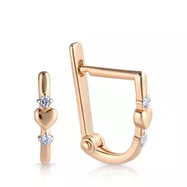 Серьги детские из золота 26611649000